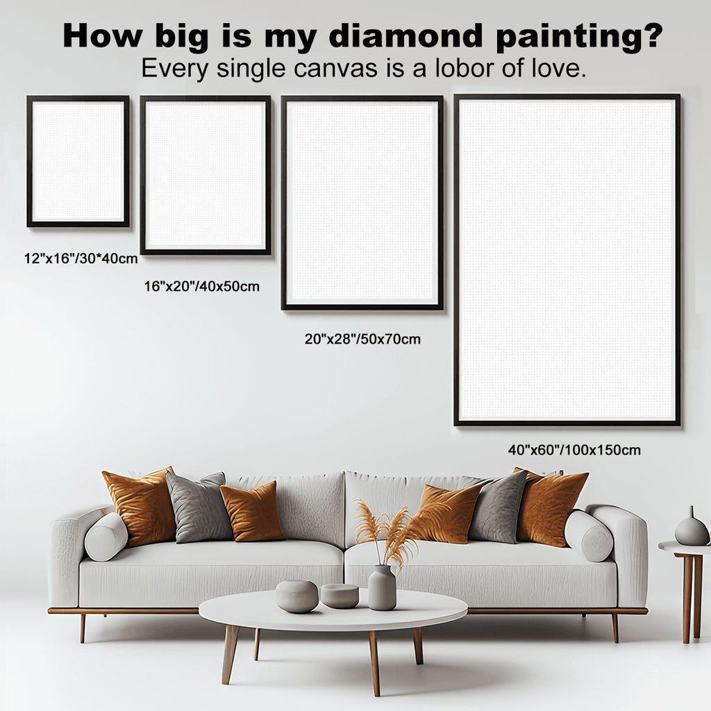 Personalised Custom Diamond & Paint by numbers