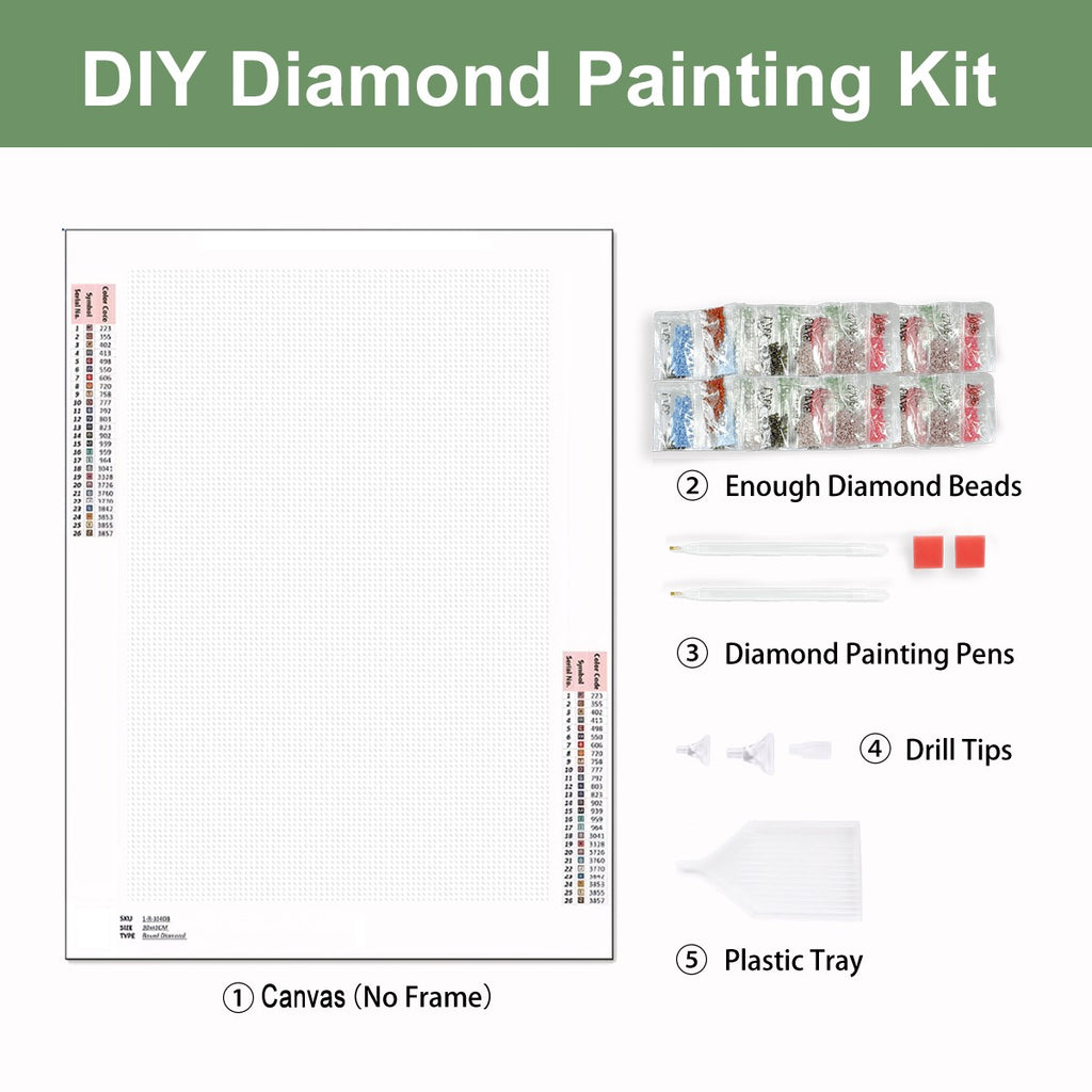 Personalised Custom Diamond & Paint by numbers