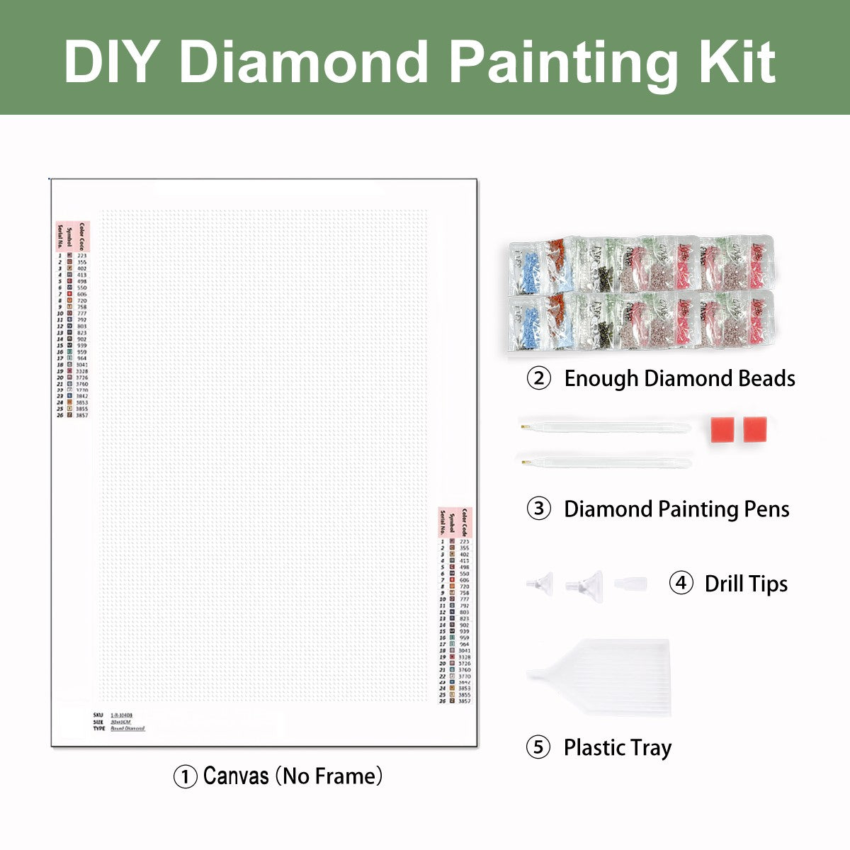 Personalised Custom Diamond & Paint by numbers
