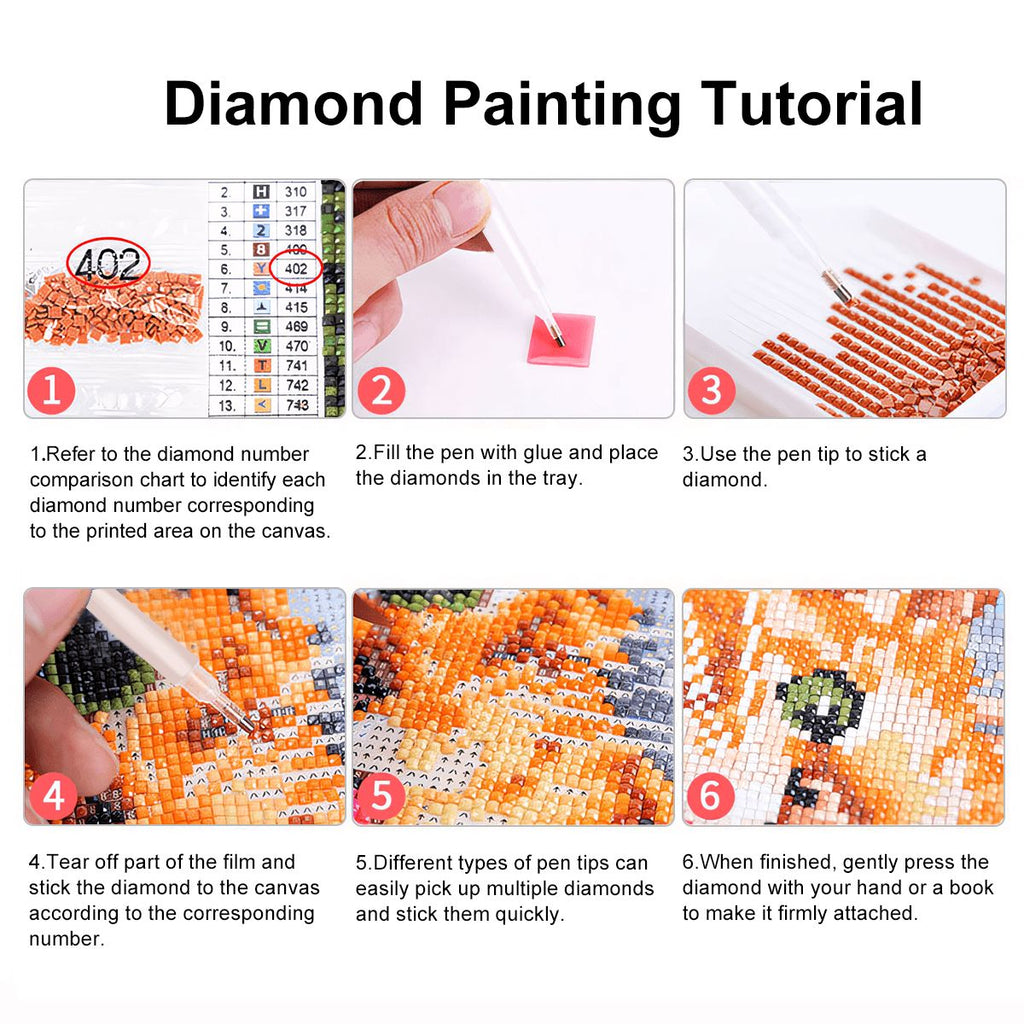 Personalised Custom Diamond & Paint by numbers